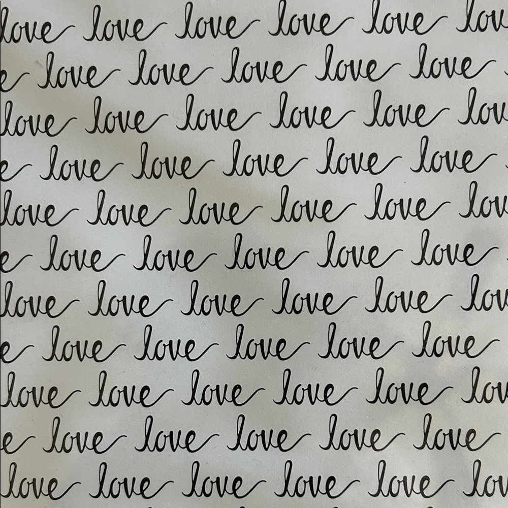 Hobby Lobby Gold Heart and Love Text Art Set - Picture 2 of 4